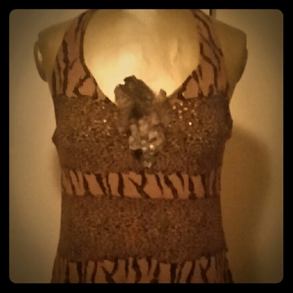 Halter Dress with Jacket.